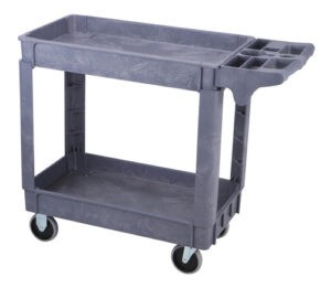 Carrito De Servicio De 16×30 In. De Polipropileno Ind. Hft