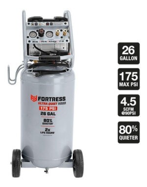 Compresor De Aire Vertical Ultra Silencioso Ermn