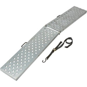 Rampa Plegable Para Motocicletas 1 Pza 700lb Capacidad, Nt