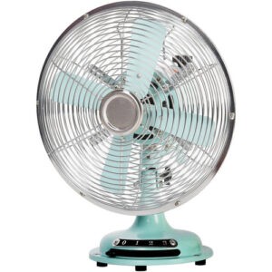 Ventilador Retro/vintage De Mesa 8 PuLG Diám Oscila,wm