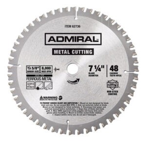 Disco Para Cortar Metal De 7 1/4 Pulgadas